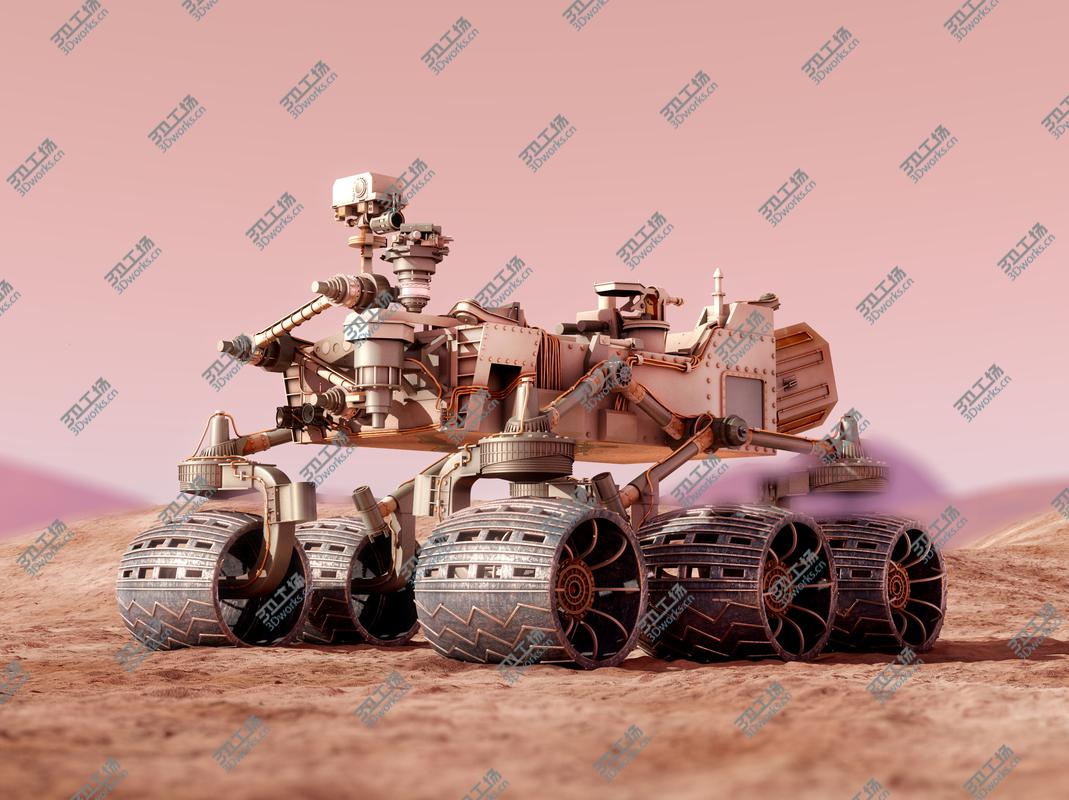 images/goods_img/2021040161/Curiosity Rover Mars, Realistic 3d model with materials and scene/1.jpg
